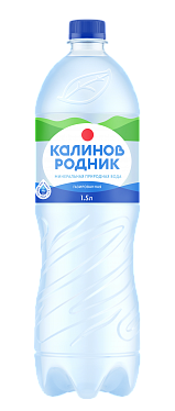 Вода минеральная "Калинов Родник" газ., 1.5л